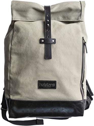 Sac à dos Helston city en toile et cuir
