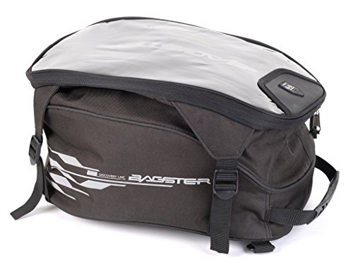 Sacoche de réservoir Bagster noire 12 litres +6