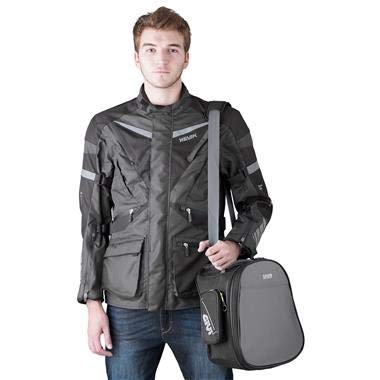 Sacche reservoir moto magnétique Givi convertible en sac moto gris