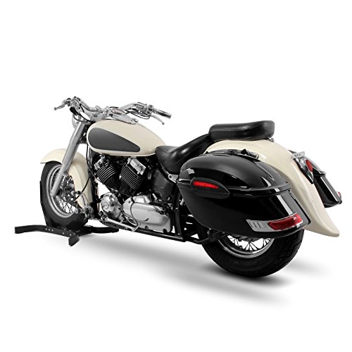 Sacoches sécurisées moto rigides pour Harley Davidson look bagger