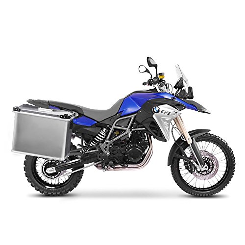 Valise moto en aluminium